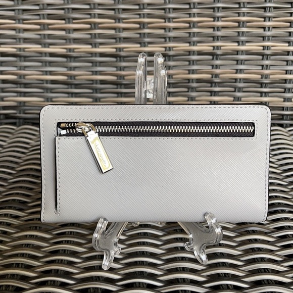 Kate Spade Staci Colorblock Large Slim Bifold Wallet - Picture 12 of 16